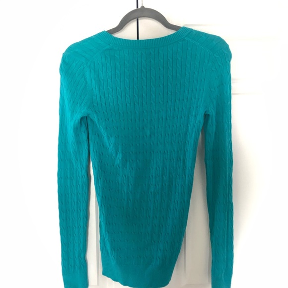 Tommy Hilfiger teal sweater - Picture 6 of 6